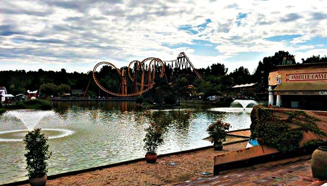 Parc Asterix roller coaster