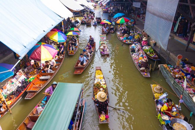 3 Days in Bangkok – Your Perfect Itinerary Damnoen Saduak Floating Market