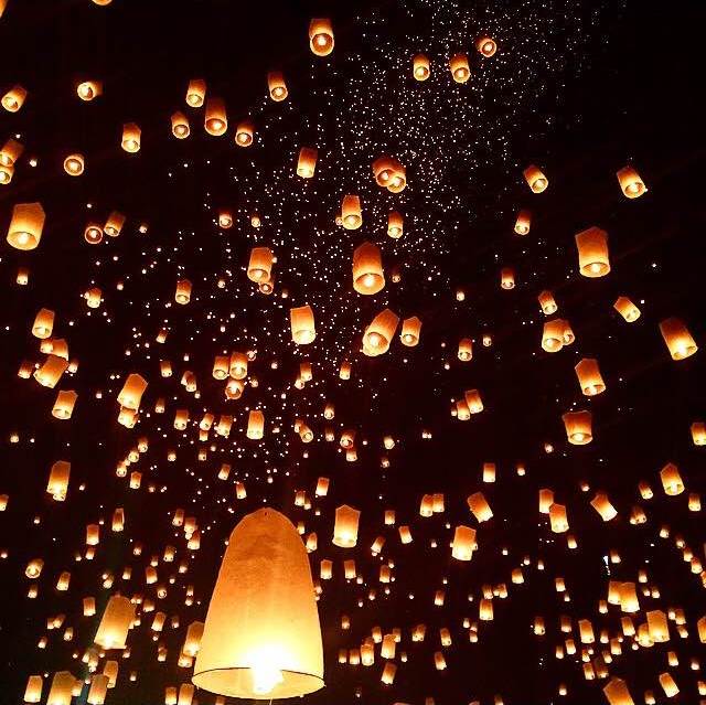 Lanterns festival Chiang mai