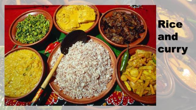 rice and curry sri lanka