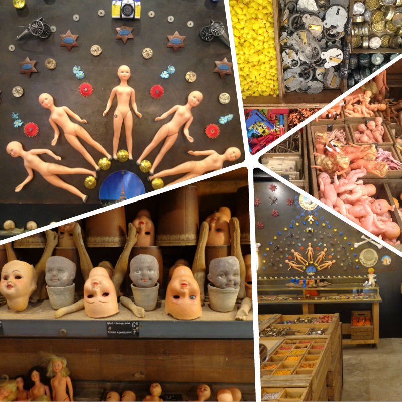 dolls store Saint Ouen flea market Paris
