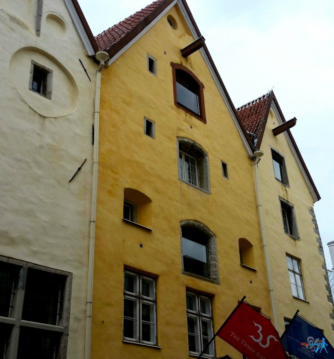 THE three sisters hotel in Tallinn Estonia