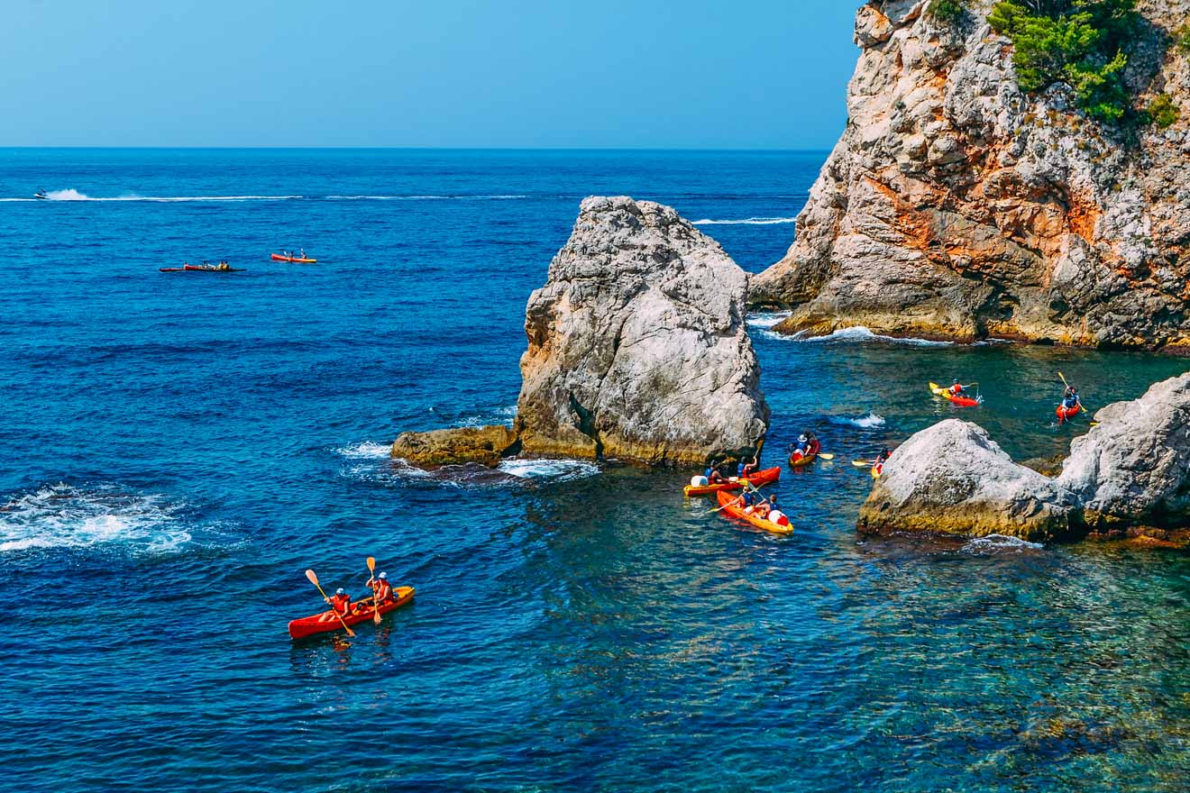 Why You Should Definitely Go To Split Croatia sea kayak