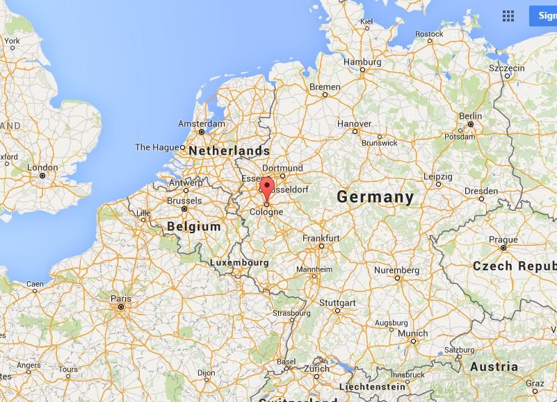Cologne Map Germany Free Printable Maps - Gambaran
