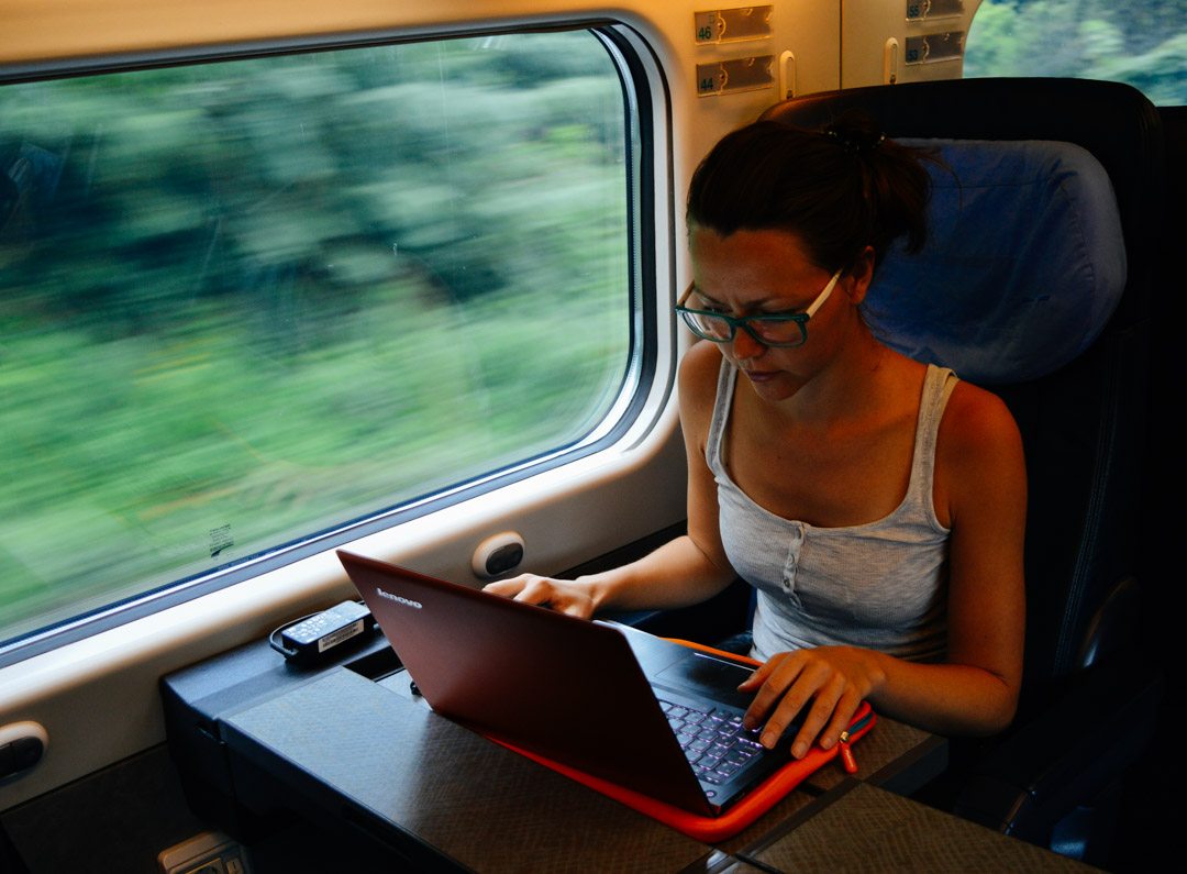 advantages of travelling by train essay