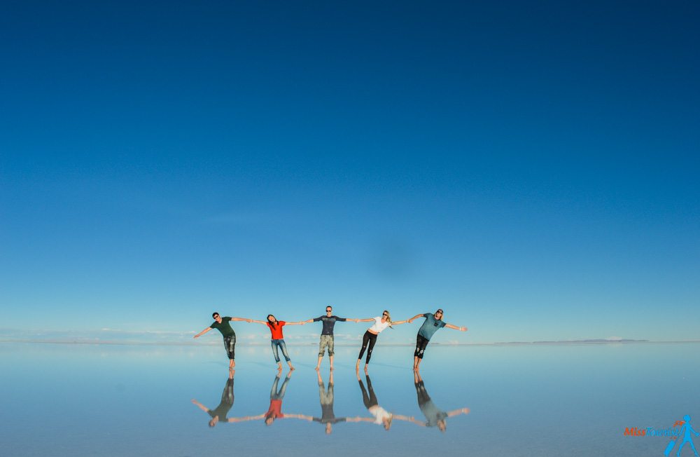 Salt flat group picture