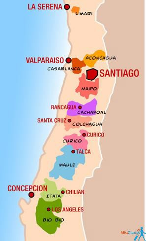 wine region in Chile