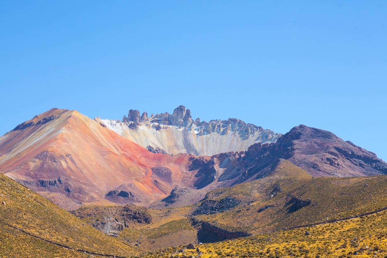 8 Things You Need To Know Before Your Bolivia Salt Flats Tour in Uyuni volcano Tunupa