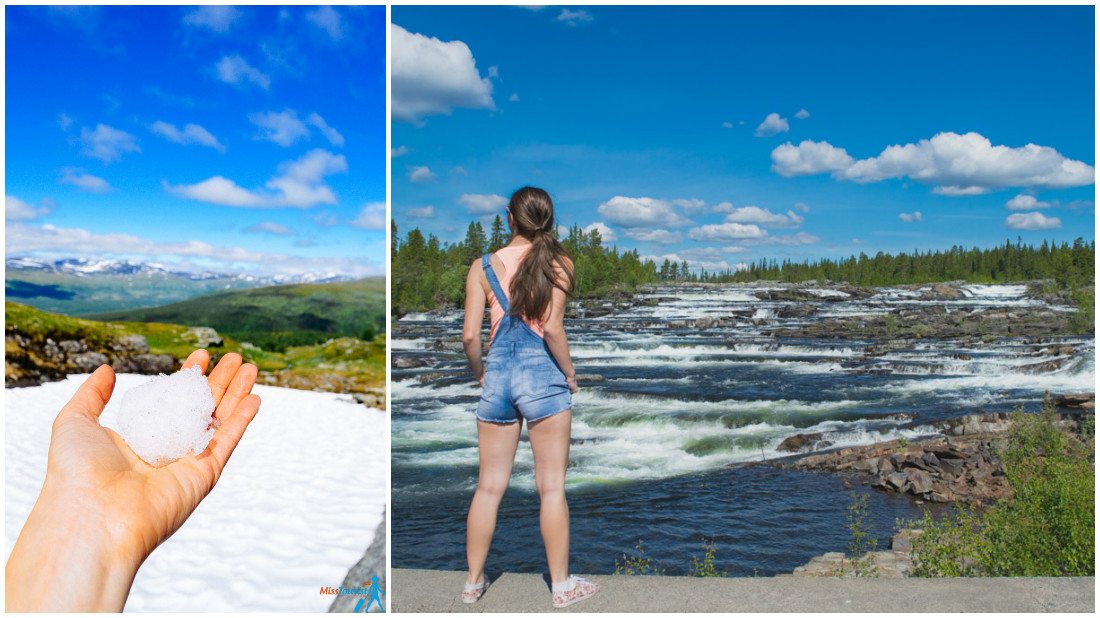 trappstegsforsen-waterfall-saxnas-lappland