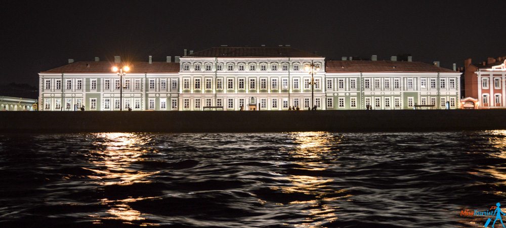 Saint petersburg Postcard from Neva river