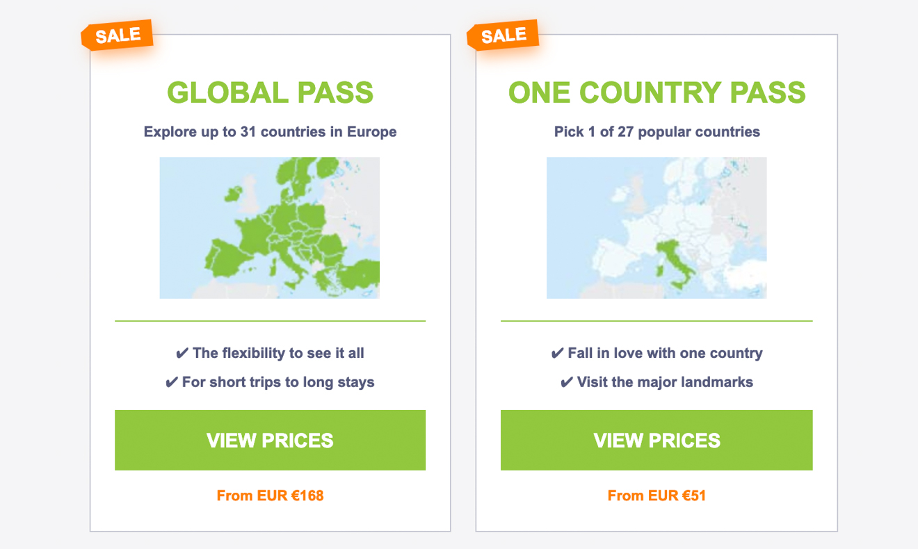 Interrail Eurrail - is it really worth it type of passes