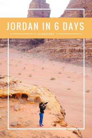 Jordan in 6 days itinerary