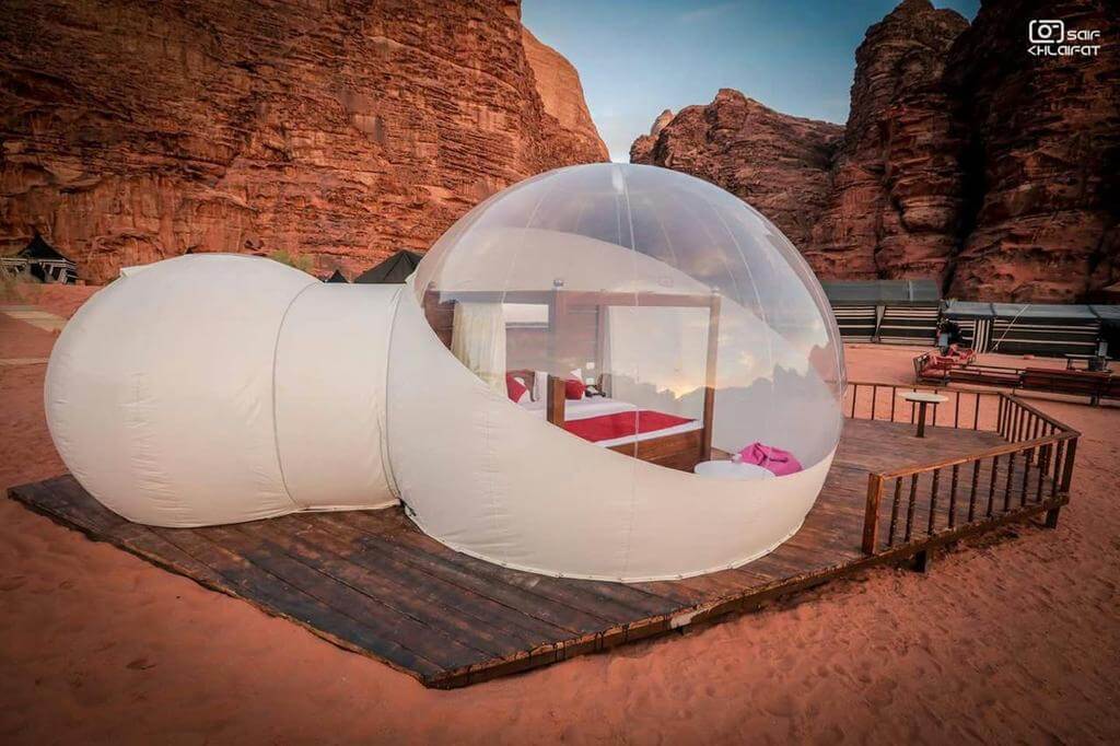 Luxury bedouin hotels Wadi Rum Jordan
