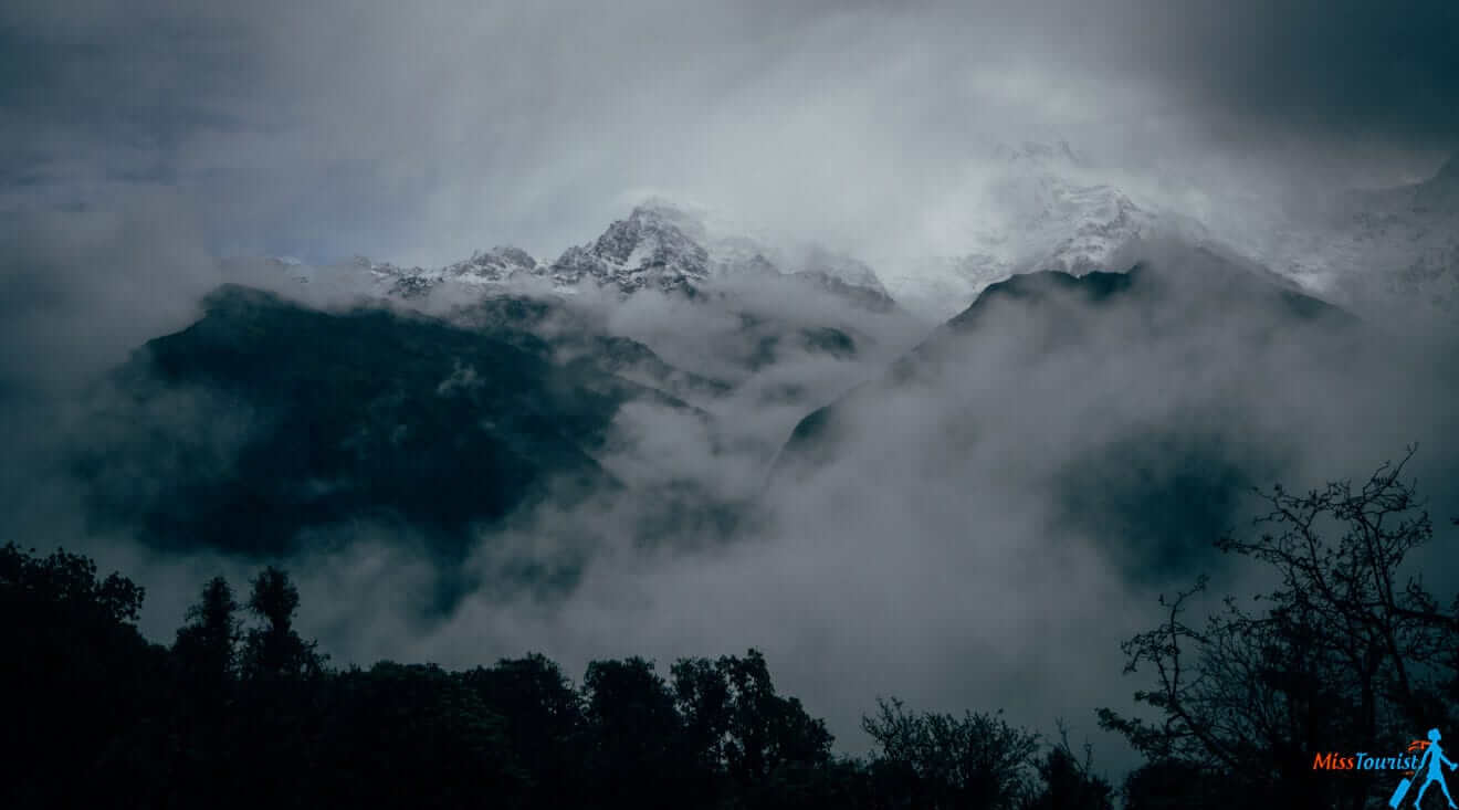 1.1 Rainy season trekking Nepal