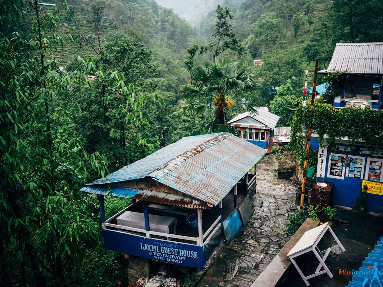 1.3 Guest houses in Nepal trekking tea house