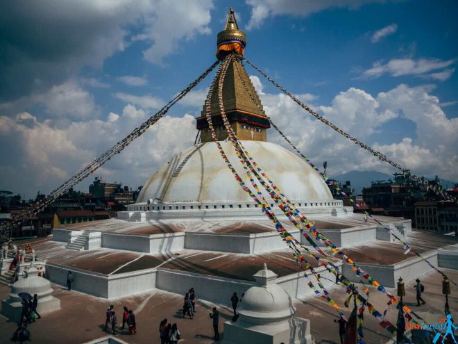4.6 Boudhanath Stupa kathmandu nepal