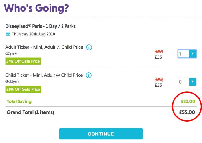 Subscribe to DLP Today now Disneyland Paris Eurodisney tickets explained. Disney ticket types, prices and offers explained and available to book and buy now online then print out immediately, with the best prices and guaranteed official Eurodisney tickets and passes on the Disneyland Paris ticket website. Take a single day in a single park or the full multi-day, two-park experience.