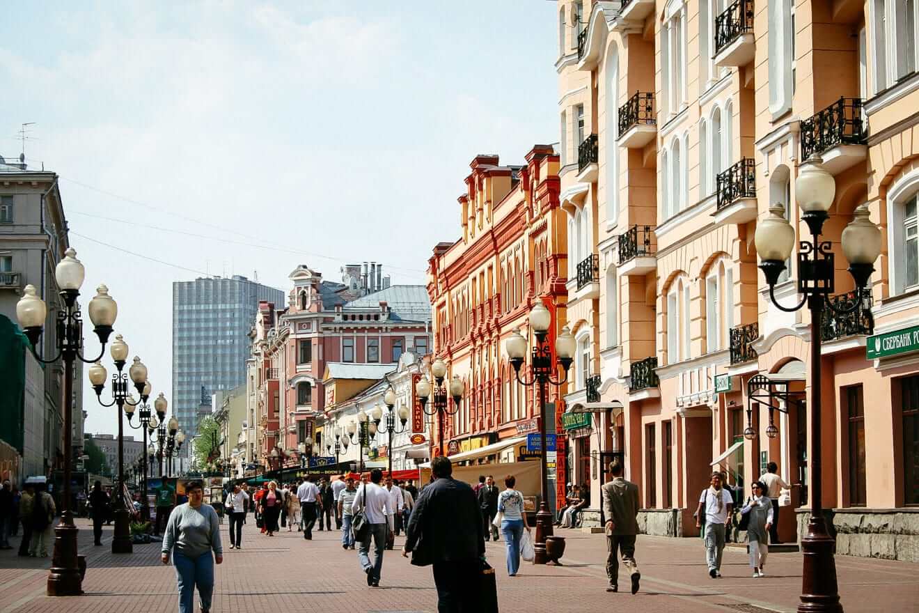 12. Old Arbat and New Arbat streets