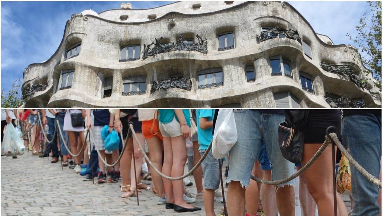 5 casa mila queues avoid barcelona