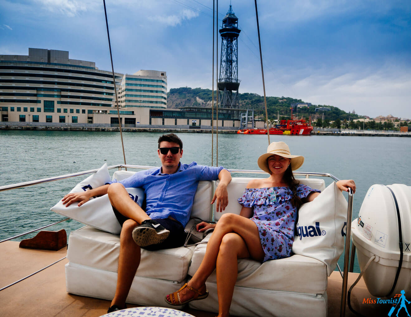 Barcelona One Day Trip Boat Relaxing