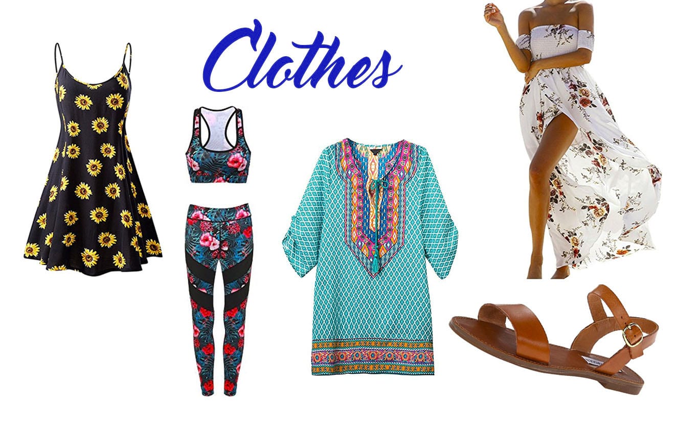 15 things you should take to maldives clothes
