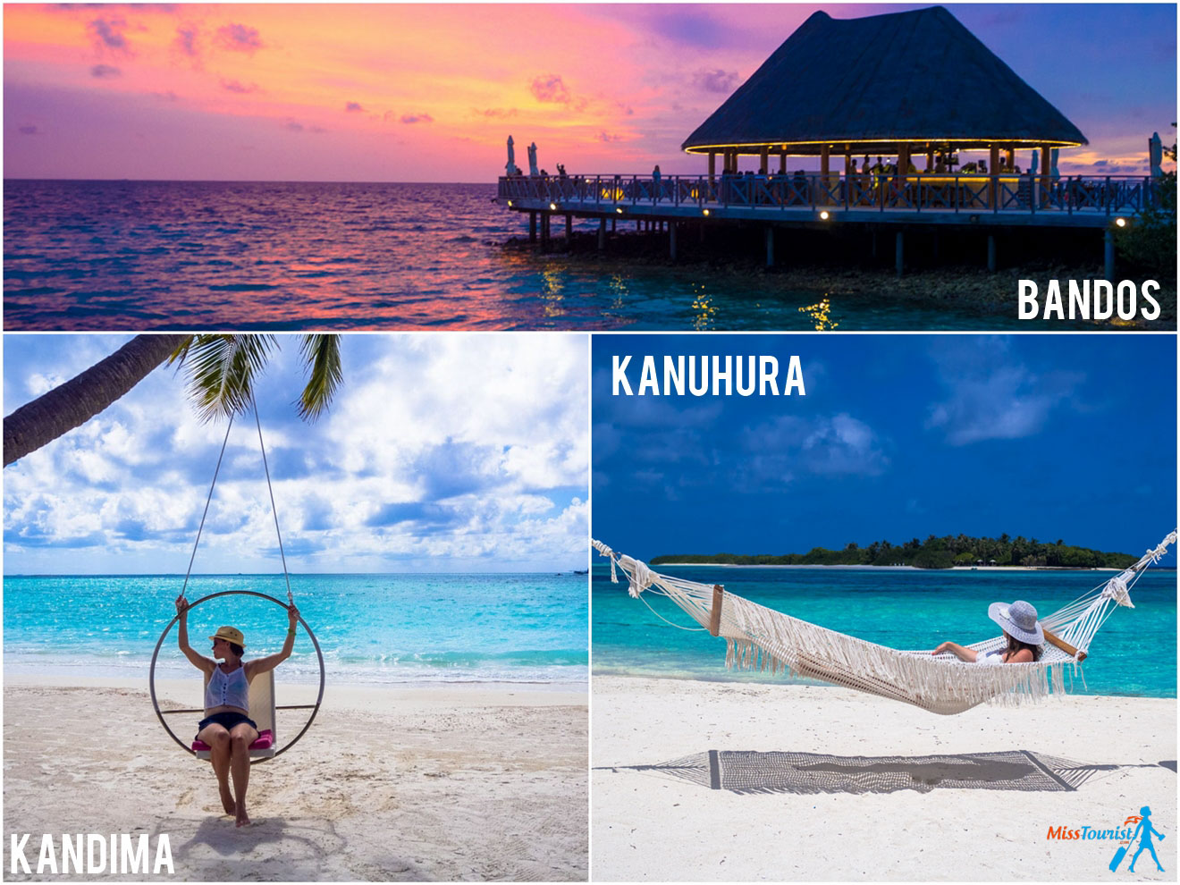 3 Amazing Resorts in The Maldives Bandos Kanuhura Kandima
