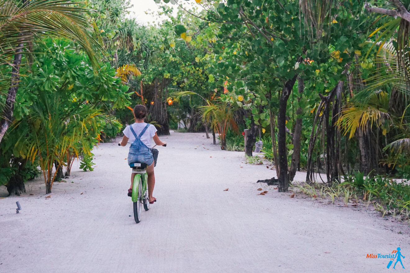 Kanuhura Resort in the Maldives Your Private Escape bike