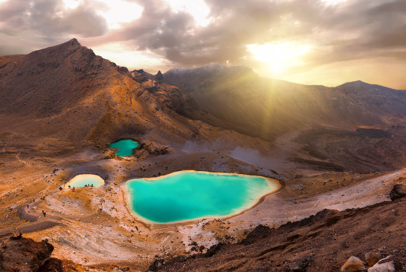 North Island in New Zealand 1 Week Road Trip Tongariro Crossing