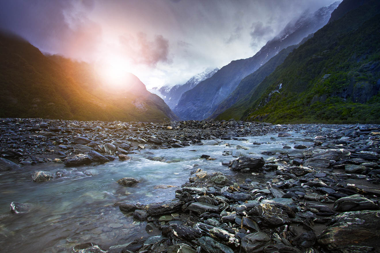 Ultimate South Island Road Trip in New Zealand glaciers landscape