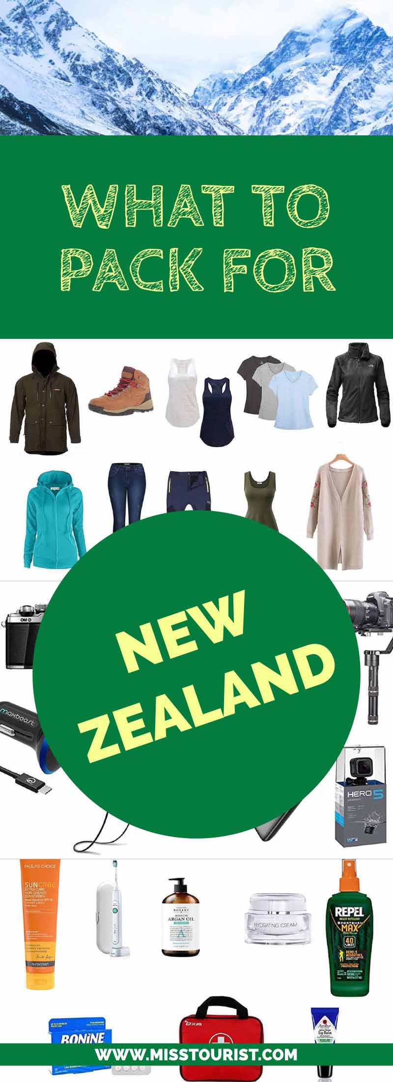 What to pack for your New Zealand trip all seasons list pint it for later 2