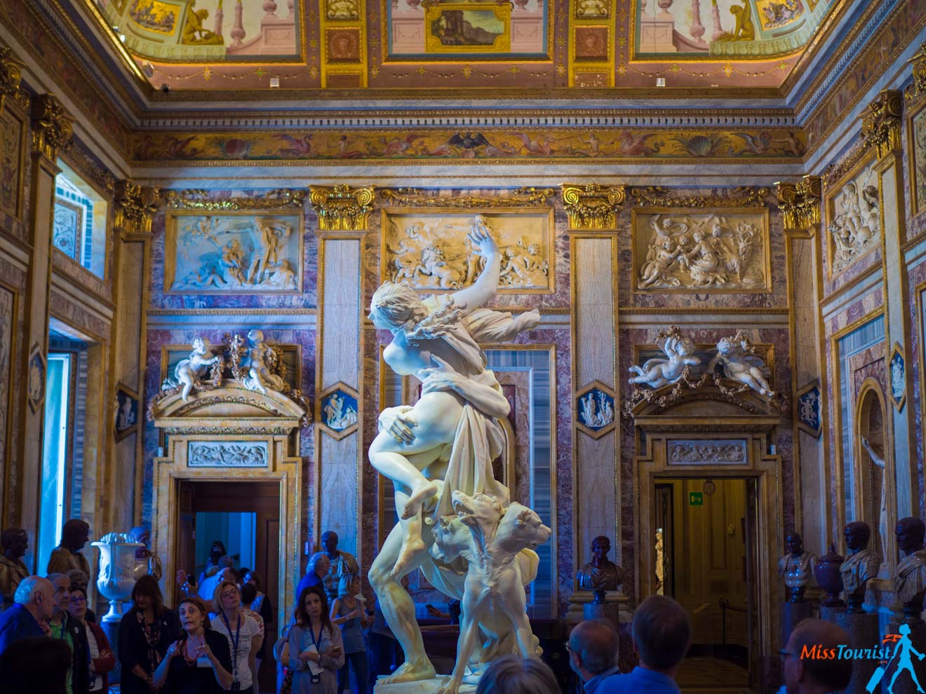 6 most crowded places in Rome and how to avoid the line Galleria Borghese (5)