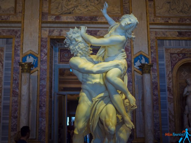 6 most crowded places in Rome and how to avoid the line Galleria Borghese (7)