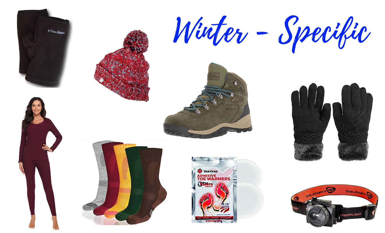 Iceland All Seasons Packing List Winter Items