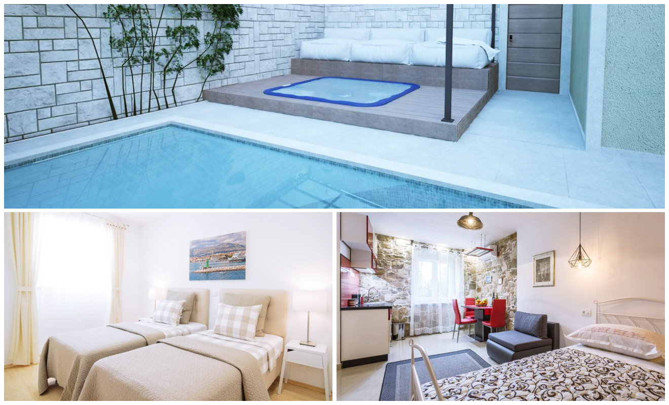 Where To Stay In Split Best Hotels villas collage