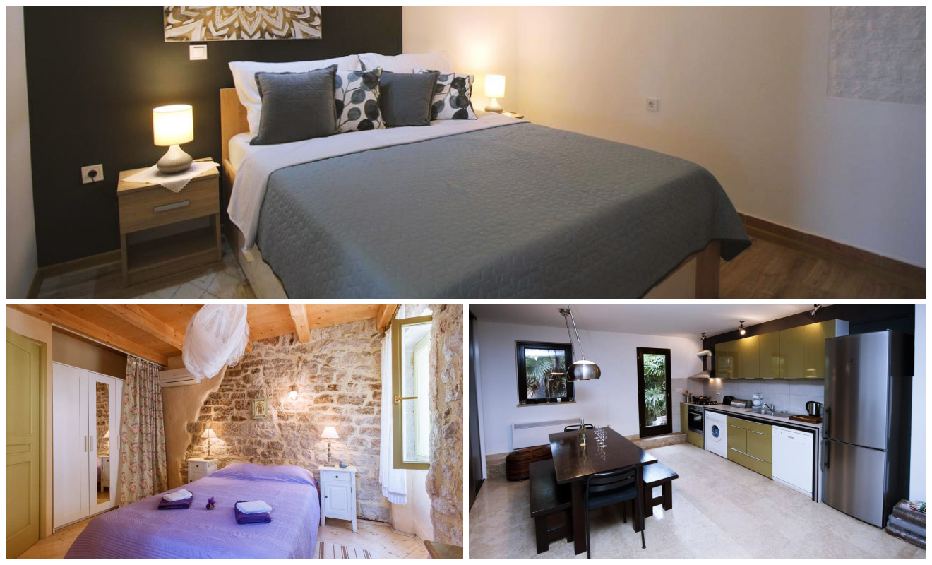 Where to stay in Rovinj The Best Hotels villas collage