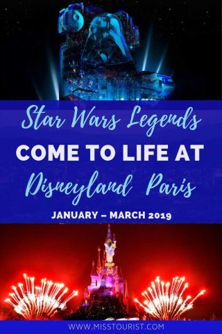 MAGNET STAR WARS LEGENDS OF THE FORCE PERSONNAGES Disneyland Paris 