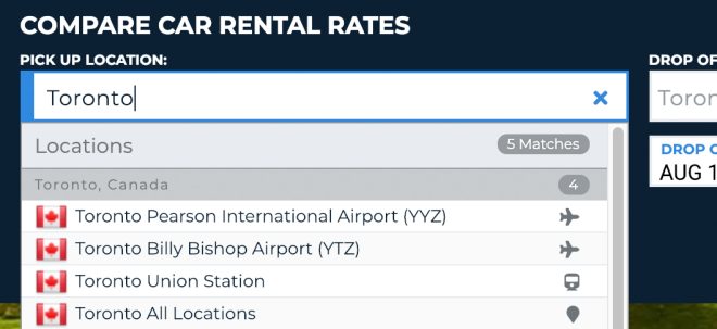 Step-by-step tutorial on how to rent a car on AutoEurope 1.1