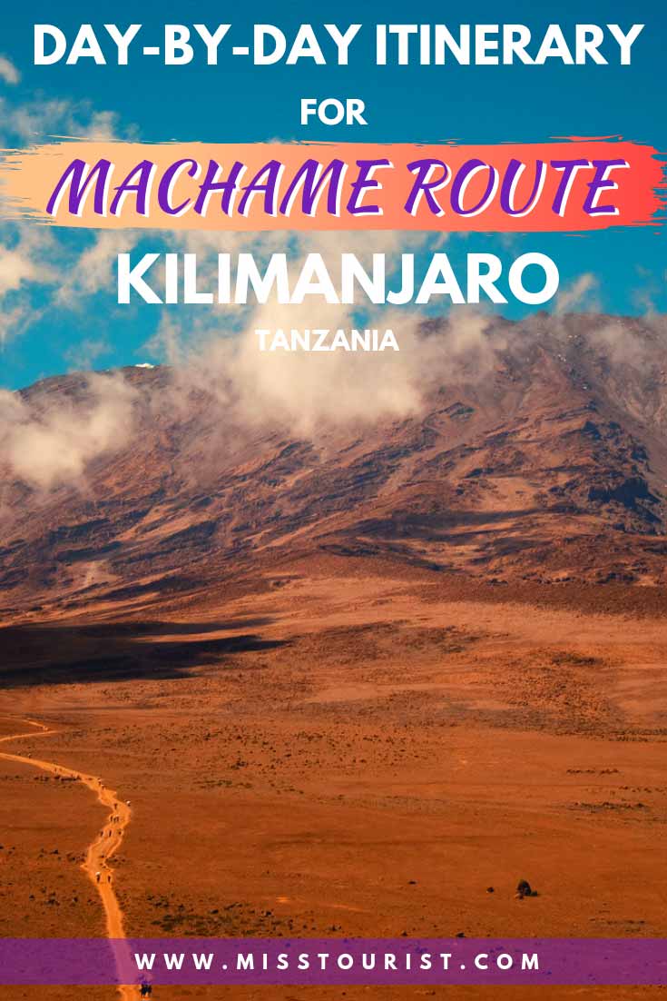 An Ultimate Guide To Machame Route In Kilimanjaro day-by-day itinerary