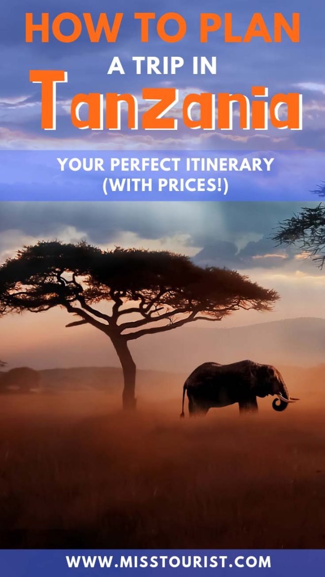 how to plan your itinerary for Tanzania