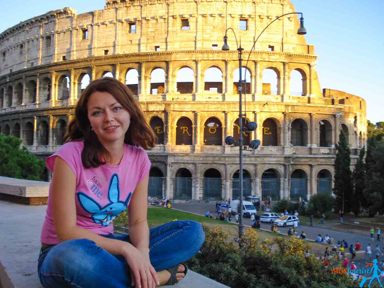 best view of the colosseum rome