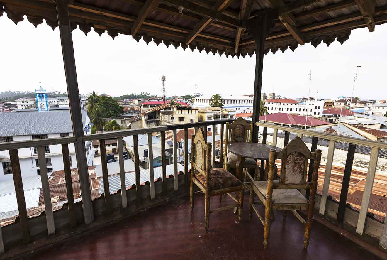 rooftops zanzibar