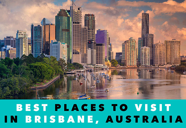 Brisbane Australia Map