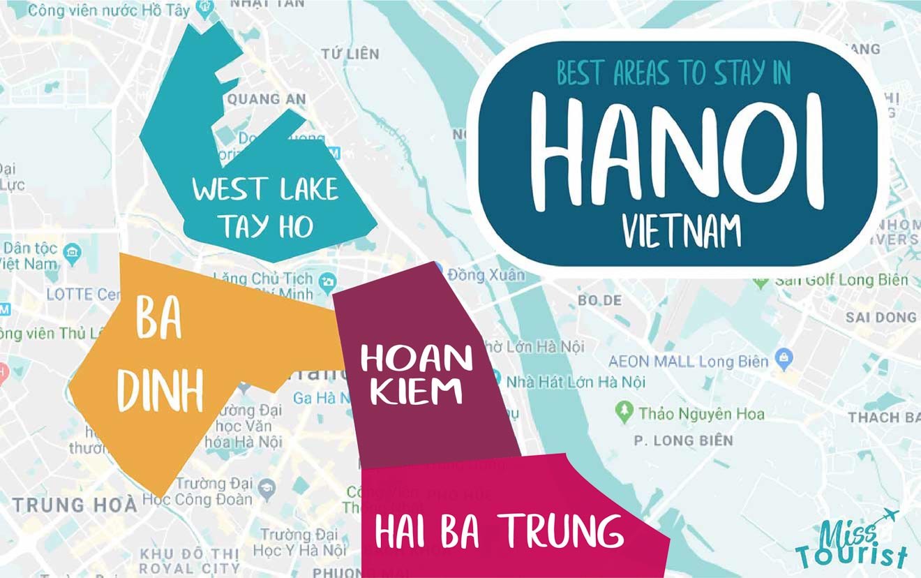 hanoi map areas
