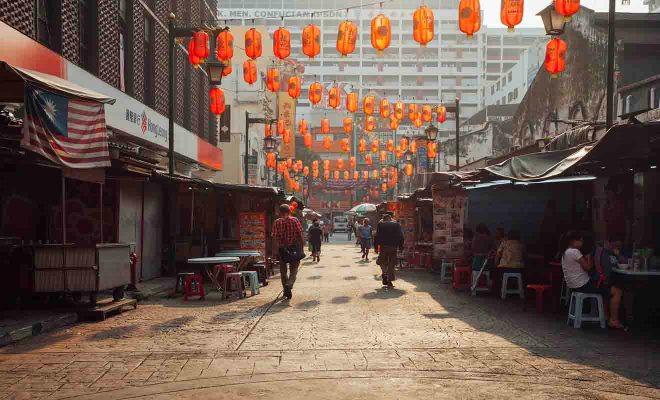 Petaling street market and street food in Chinatown best place where to stay in kuala lumpur on a budget
