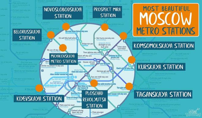 most beautiful metro stations in moscow
