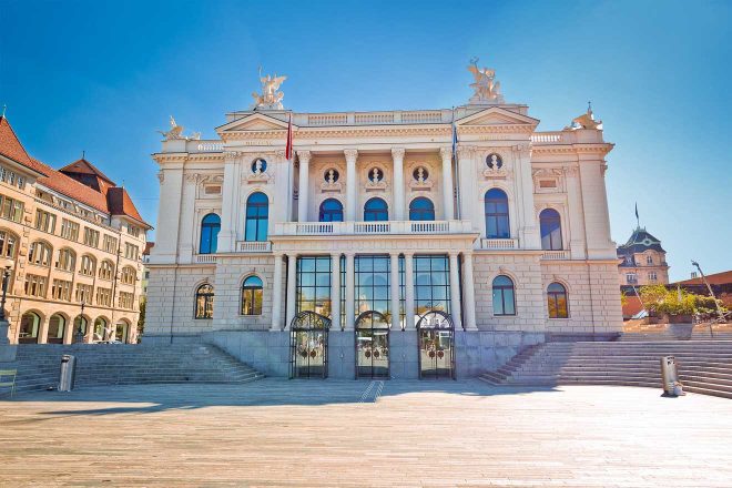 zurich view of opera