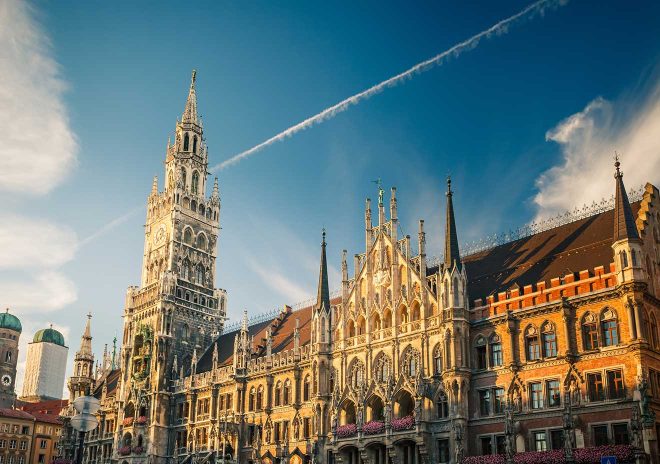 The old town hall in munich, germany.