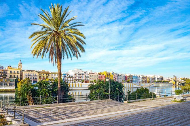 seville cityscape, Triana and los Remedios, where to stay in Sevilla
