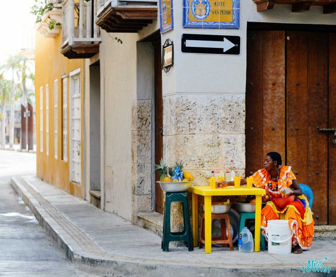 street scene cartagena