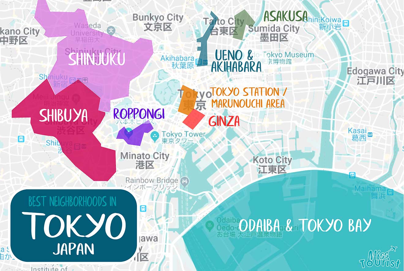 WHERE TO STAY in TOKYO - Best Areas & Neighborhoods